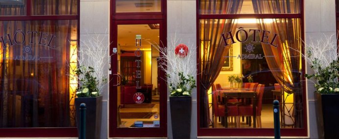 Hotel ADMIRAL 3* - Geneva, Elvetia. - Photo 1